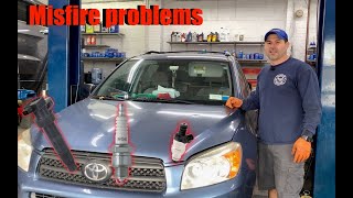 How to Diagnose a Misfire problem?  P0301 P0302 2007 Toyota Rav4