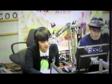121107 KTR 1/2 sing a song Sungmin Ryeowook 성민 려욱 ミン ウク Super Junior 歌う ウギ