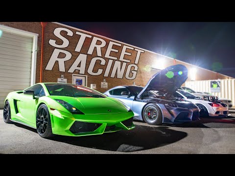 700-1500HP Street Racing! Lambos, Bikes and MORE Roll Racing