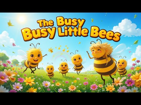 The Honeybee Song | Busy Little Bees Learning Fun for Kids