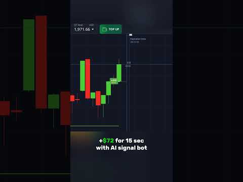 Try our AI signal bot in bio! (live trading)