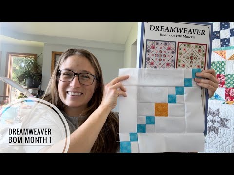 Introducing the Dreamweaver BOM, skill buildling block of the month, VLOG