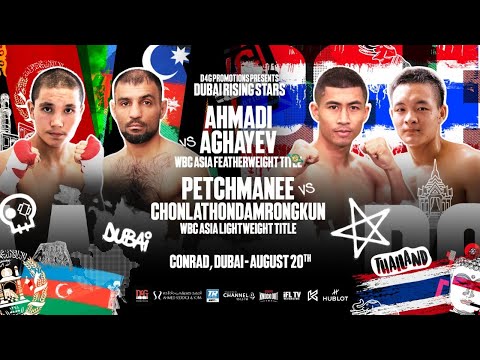 MAIN EVENT! - LIVE PROFESSIONAL BOXING / D4G PROMOTIONS PRESENTS 'DUBAI RISING STARS'