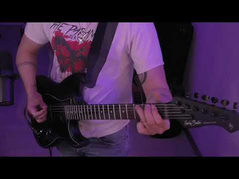 Harley Benton ST-20HH Active SBK /Clean and Solo/ Sound Test