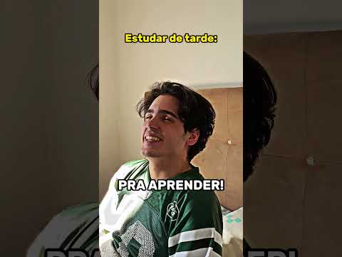ESTUDAR DE MANHÃ VS A TARDE
