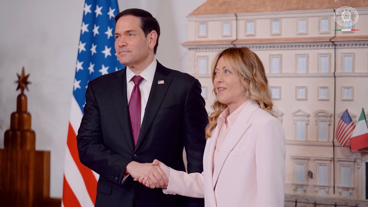 🇮🇹🇺🇸GIORGIA MELONI INCONTRA IL SEGRETARIO DI STATO USA, MARCO RUBIO