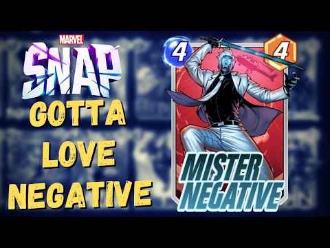 Budget Mister Negative Deck Guide | Infinite Rank Marvel Snap Final