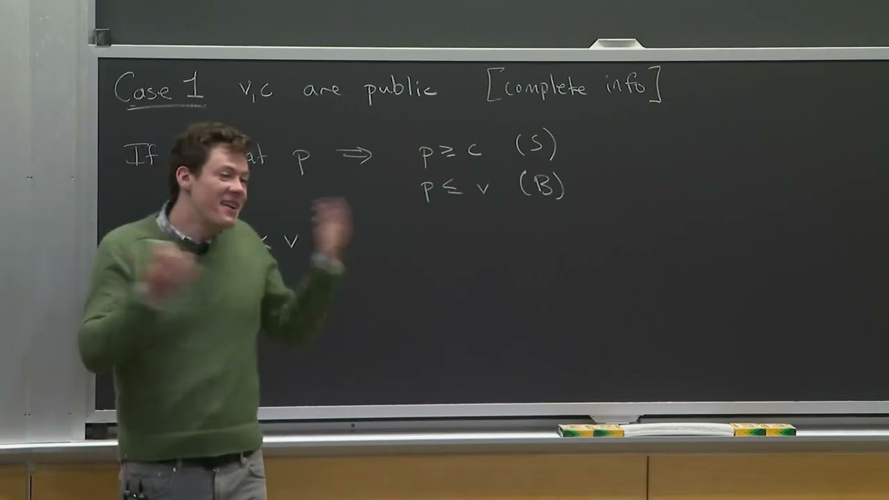 Lecture 23: Bargaining with Incomplete Information