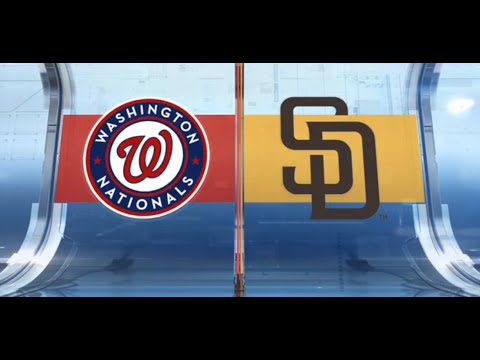 MLB Highlights | Washington Nationals vs. San Diego Padres- August 20, 2022