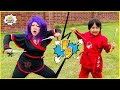 Ninja Ryan Vs Dragon Ninja Mommy Master The Elements Challenge