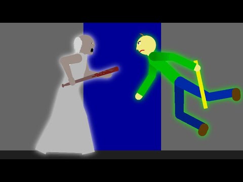 Granny vs Baldi | Stickman animation