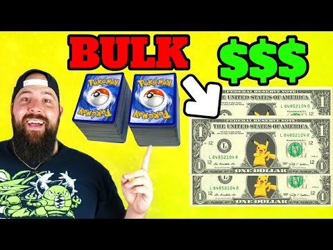 HOW TO EASILY SELL YOUR BULK POKEMON CARDS!