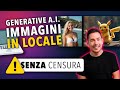GENERARE IMMAGINI Con L A I In LOCALE GRATIS E SENZA CENSURA Fooocus Tutorial Completo