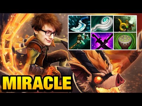 Miracle- Dota 2 [Batrider] 9400mmr Offlane Abuse
