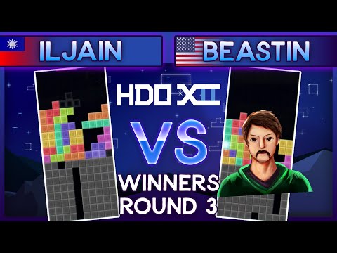 Hard Drop Open 12 - Iljain Vs BeastinShen - Winners Round 3 TETR.IO Tournament