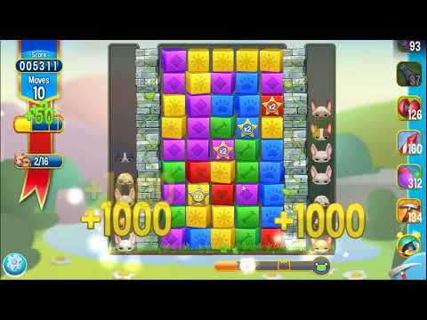 Pet Rescue Saga Level 6891 - NO BOOSTERS | SKILLGAMING ✔️