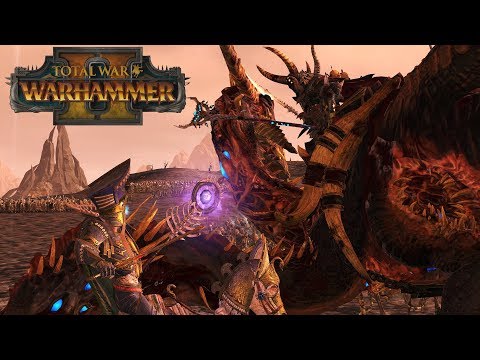 Dragon Sorcerer Returns - Chaos vs Tomb Kings // Total War: Warhammer II Online Battle