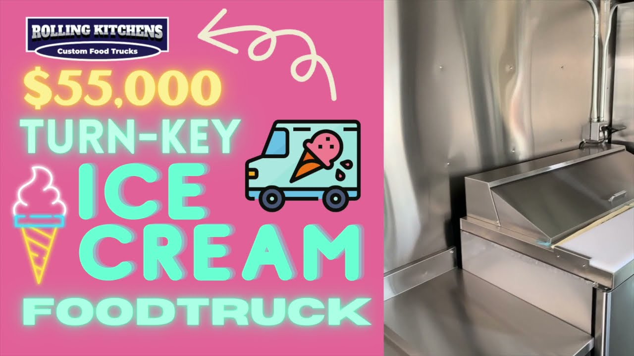 Watch video Food Truck for Sale | Turnkey Ice Cream Food Truck $55,000 | Now Food Truck for Sale | Turnkey Ice Cream Food Truck $55,000 |