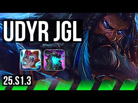 UDYR vs HECARIM (JGL) | 3/1/5 | NA Master | 25.S1.3