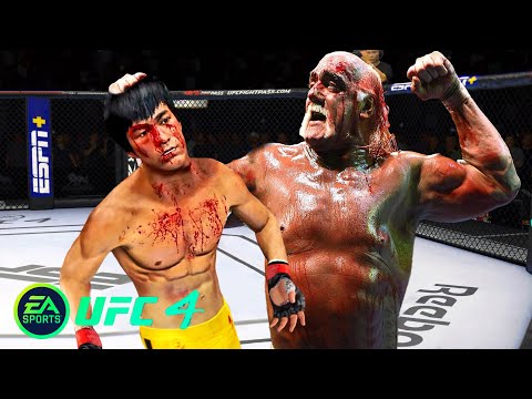 UFC4 Bruce Lee vs Hulk Hogan EA Sports UFC 4 PS5