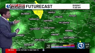 WEATHER: First Alert Weather Day Sunday for rain