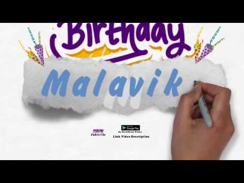 Happy Birthday Malavika