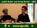Thumbnail for &quot;Judith Butler and Avital Ronell, Contemporaneity of Philosophy (1 of 3)&quot;