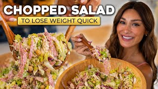 VIRAL La Scala Kardashian Salad for Weight Loss! Takes 5 Minutes to Make 