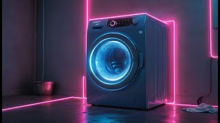 Relaxing Sleep With A Washing Machine Spin Cycle, Black Screen, 10 hours