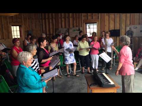 FMBM2015- Préfestival - Choeur du Bout du Monde (Les Voix du large) en pratique