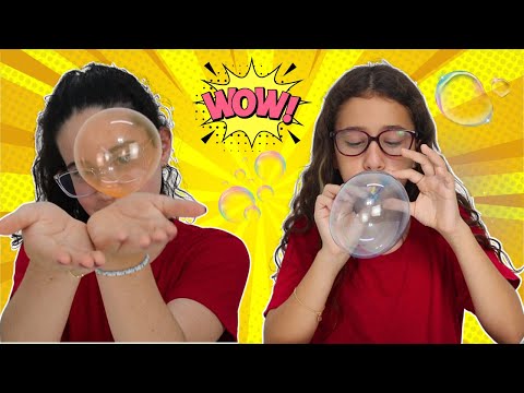 TESTANDO A BOLHA MÁGICA, bublle glue toy, SQUISH bolha, brinquedo divertido para crianças