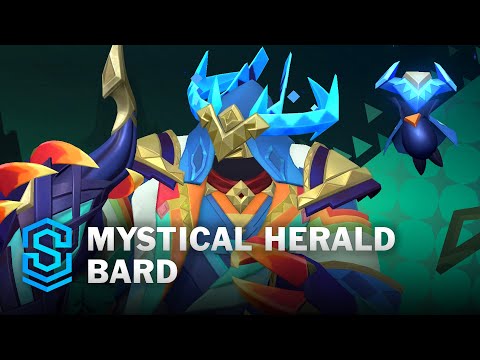 Mystical Herald Bard Wild Rift Skin Spotlight