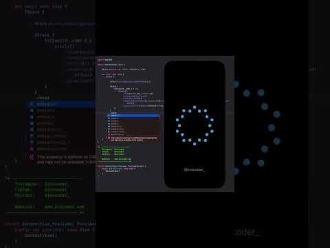 #swiftui loading animation