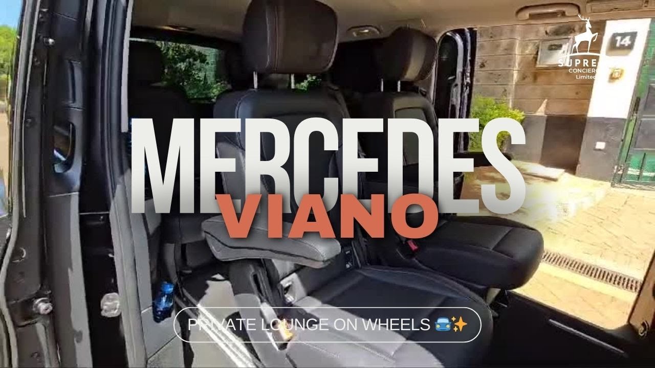 Experience Luxury Travel in Nairobi | Mercedes Viano by Supreme Concierge