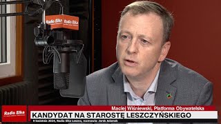 Wideo1: Maciej Winiewski kandydatem na starost leszczyskiego
