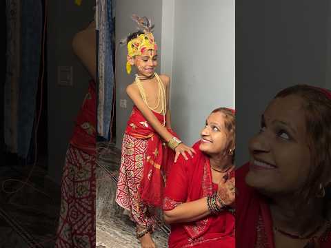 🥰 Krishna Ji Aaye Matki Fodne #shorts #foodie #recipe #minivlog #janmashtami #cooking