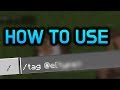 How to use /tag Command in Minecraft 1.9.0.2!!