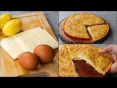 Add Egg With Potatoes, Its So Delicious | Simple Breakfast Recipe | Healthy Tasty Snacks Recipe