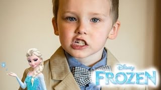 Let it Go! Frozen cover by the Handsome, 4-Year Old Jacob using his own interpretation!