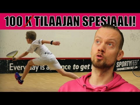 100 tilaajan spesiaali (osa 1/2) | Squash Juniori SM 2019