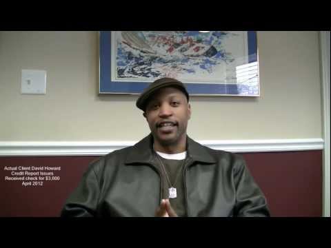 Client David Howard Testimonial - Gary Nitzkin helped fix credit report errors