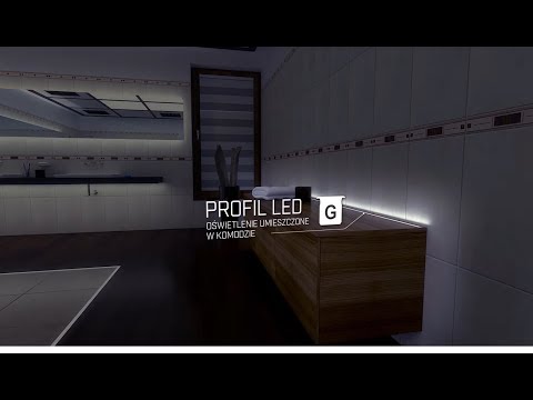 Відео огляд Алюмінієвий врізний профіль тип G для LED стрічок, з розсіювачем LUMINES. (Ціна за 1 м.п.)
