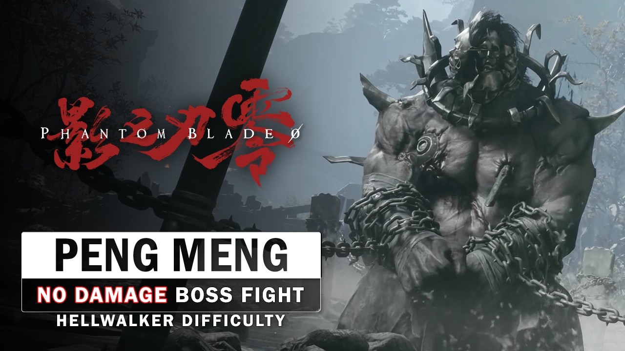 Phantom Blade Zero - Peng Meng, The Axemaster Boss Fight (No Damage)
