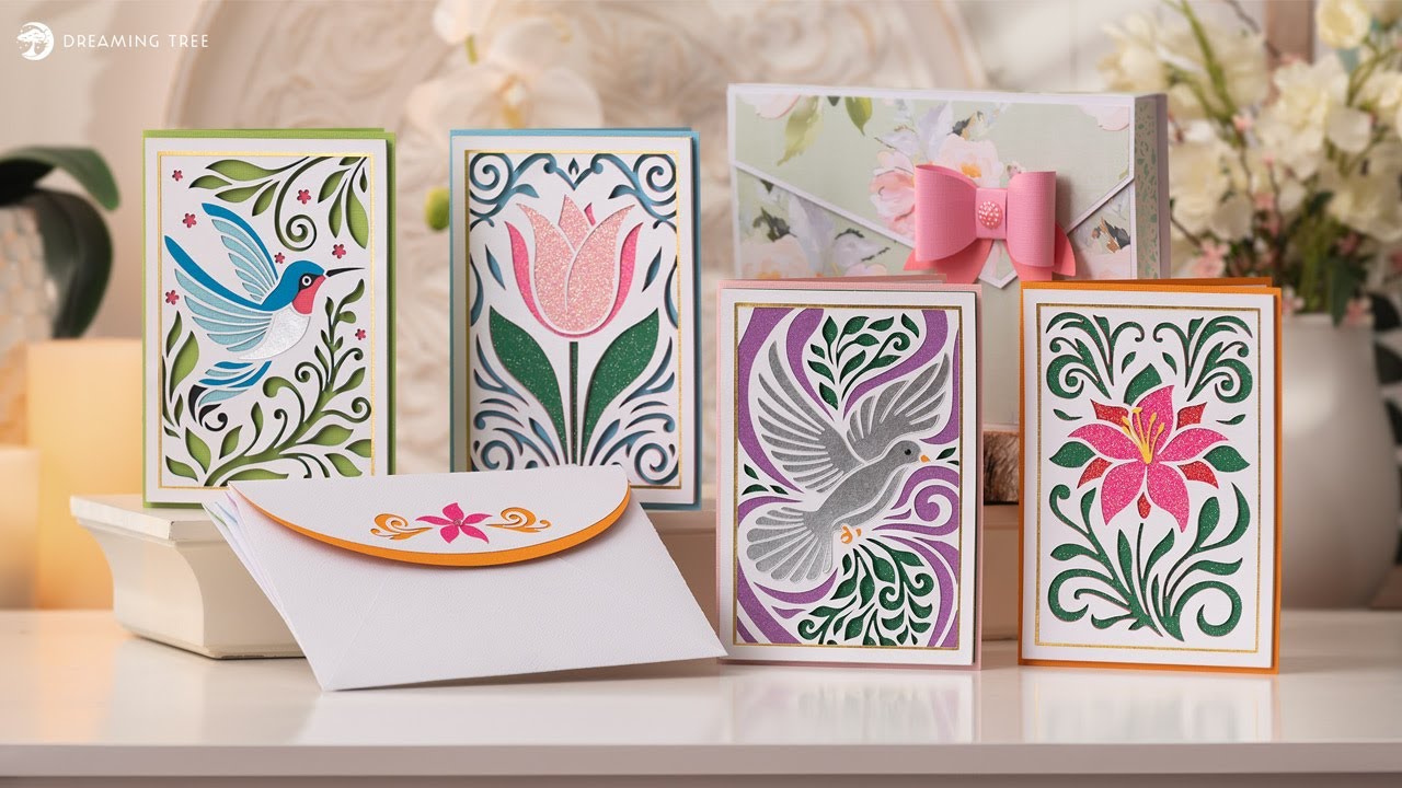 Fancy Flourish Cards SVG Bundle - Official Trailer