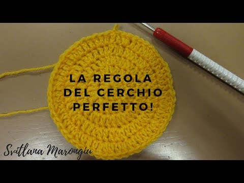 Crochet Tutorial: The Rule of the Perfect Crochet Circle