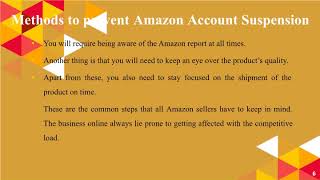 Amazon Seller Account Suspension
