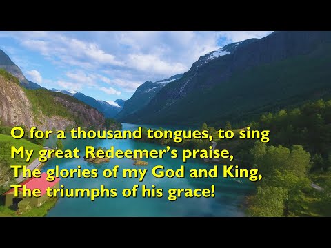 Oh, For a Thousand Tongues to Sing (Tune: Lyngham - 5vv) [with lyrics for congregations]