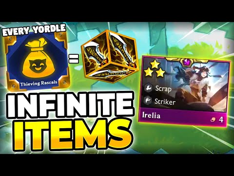 Thieving Rascals helps me make a PERFECT ITEM IRELIA 3