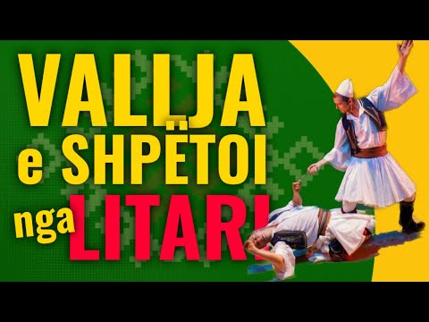 Vallja qe i shpetoi jeten Osman Takes | Albanian Dance of Osman Taka (English subtitles)