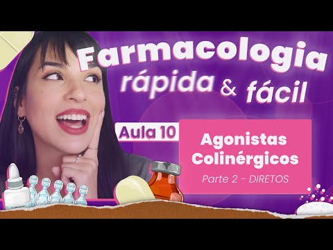 Cholinergic Agonists (Direct/Muscarinic) | Class 10 | Quick and Easy Pharmacology | Flavonoid